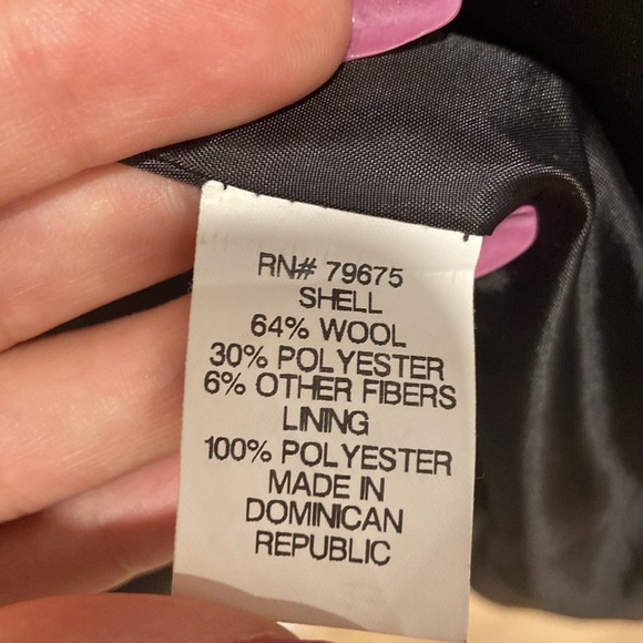 Wool blend pea coat - Picture 8 of 8